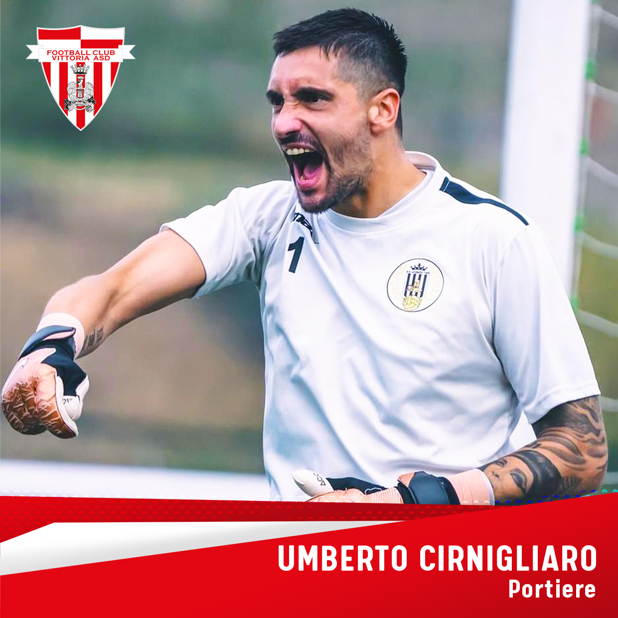 Cirnigliaro nuovo arrivo nel vittoria