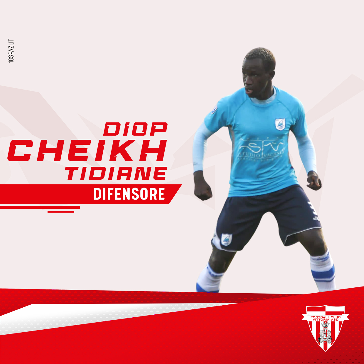 IL VITTORIA RAFFORZA LA DIFESA CON il SENEGALESE DIOP