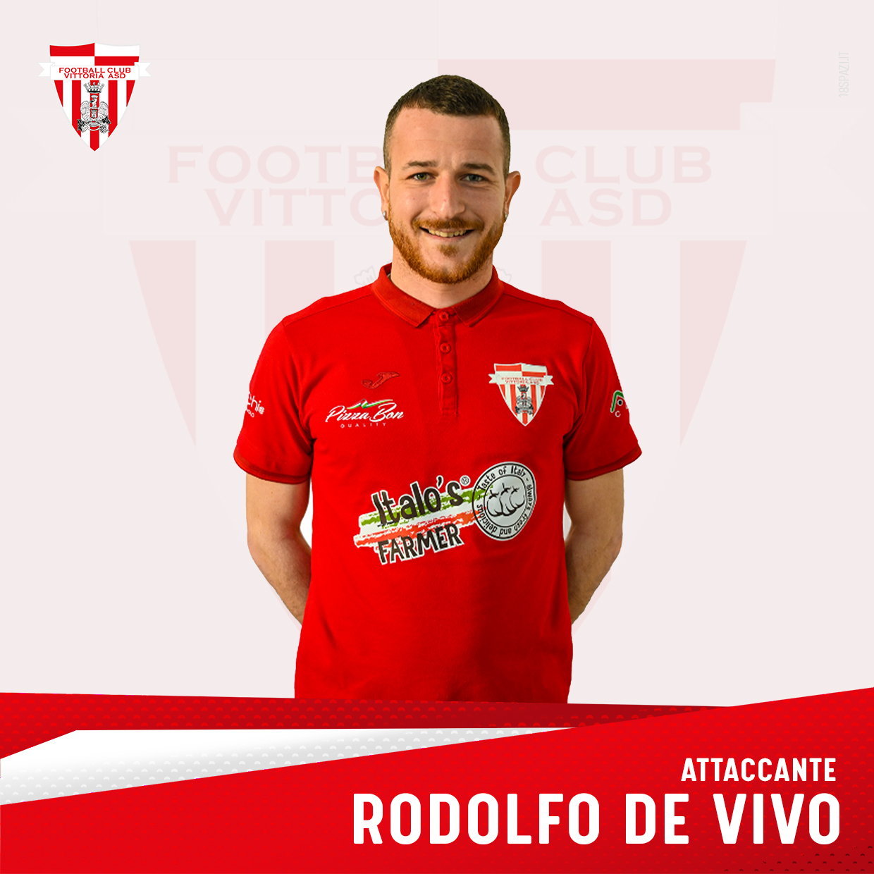 RODOLFO DE VIVO vestirà biancorosso